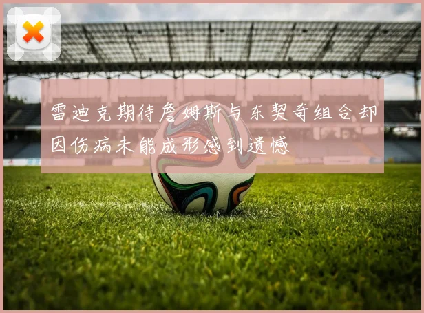 雷迪克期待詹姆斯与东契奇组合却因伤病未能成形感到遗憾